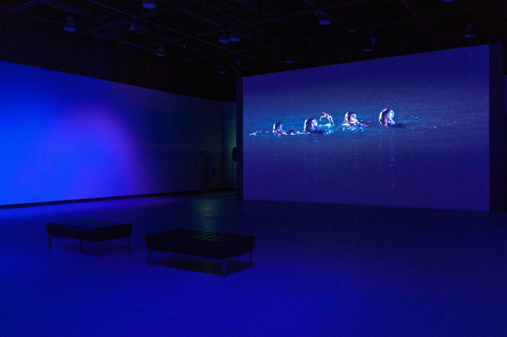 Diver, installation view 2